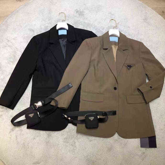 

1 Womens Suits Blazers Top Womens suit coat early spring designer Prada jackets fash 2, Make up for price