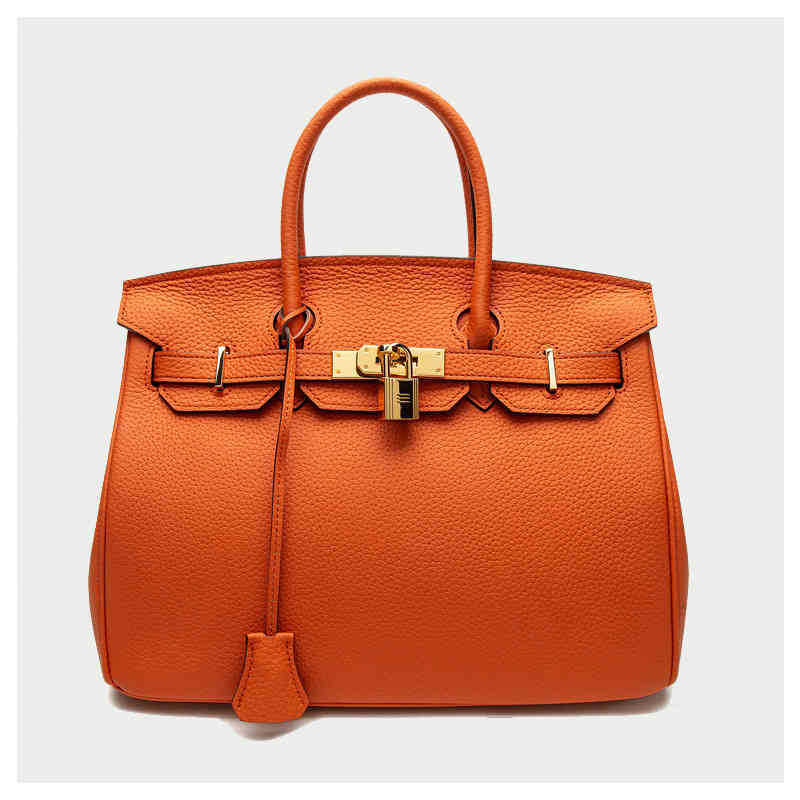 

2022 new leather women' bag head layer leather fahion litchi bag women' Handbag houlder Bag, 25 milkshake white