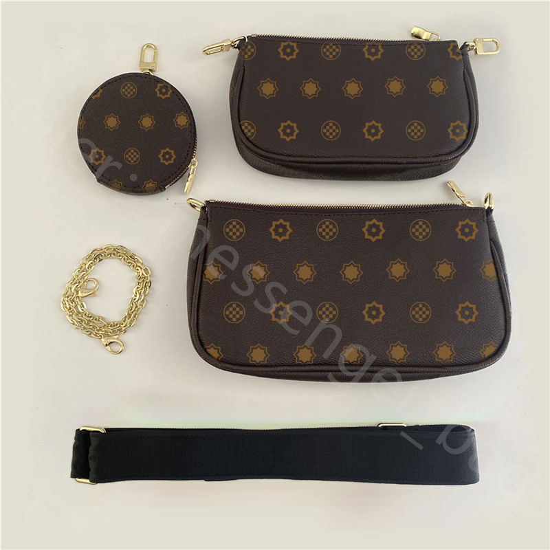 

crossbody 2022 ss muti Luxury Designer Bags Classic eveing Style 3-piece pillow lady fashion shoulder summer handbags cool women shopping totes wallets coin purse, Color q