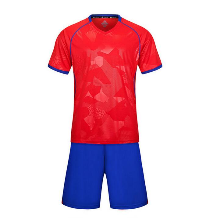 

Soccer Jersey Short Sleeve Round Neck Summer T-shirt, Player version