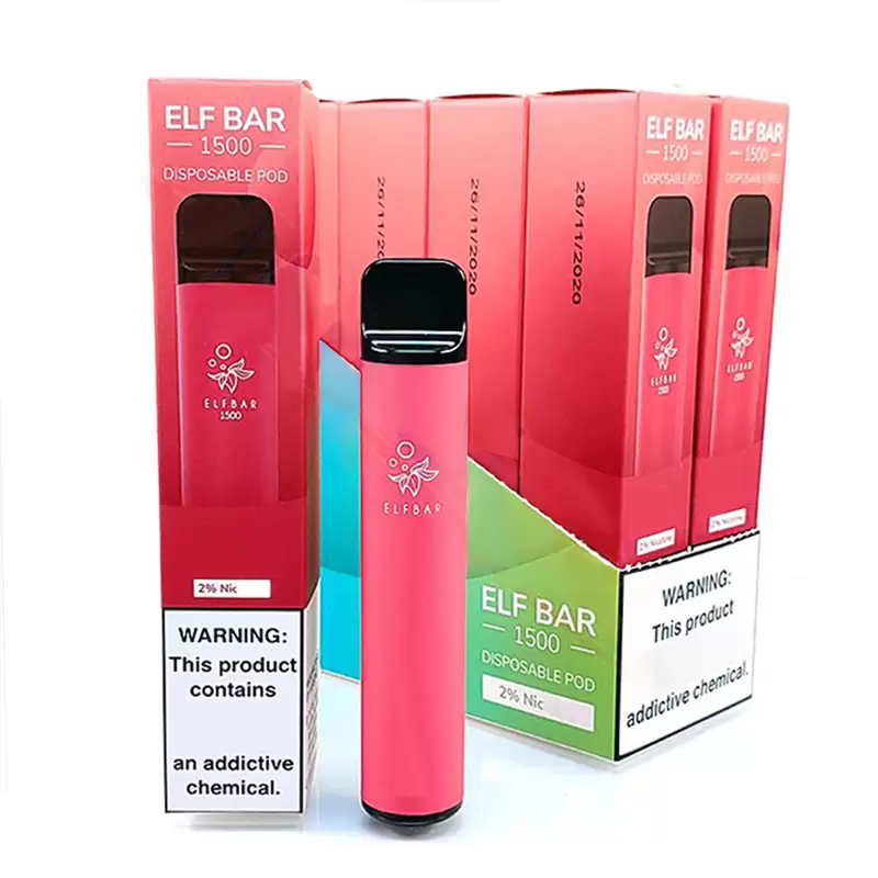 

Elf Bar 1500 2000 Puffs Elfbar E Cigarette Disposable Vape Pod Device 850mAh Battey 4.8ml Pods vaporizer
