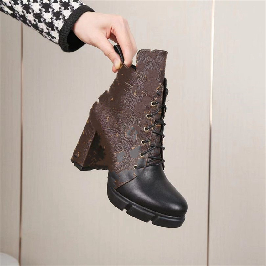 

High quality classic fashion boots men's women's autumn and winter a variety of leather alphabet louiseity socks boots viutonity A-16