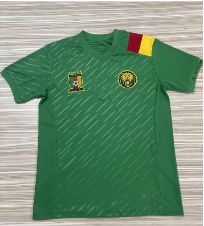 

21/22 Cameroon Soccer jerseys National team 2021 Aboubakar Toko Ekambi Ngamaleu Choupo-Moting Ganago Anguissa Men football jersey, Blue