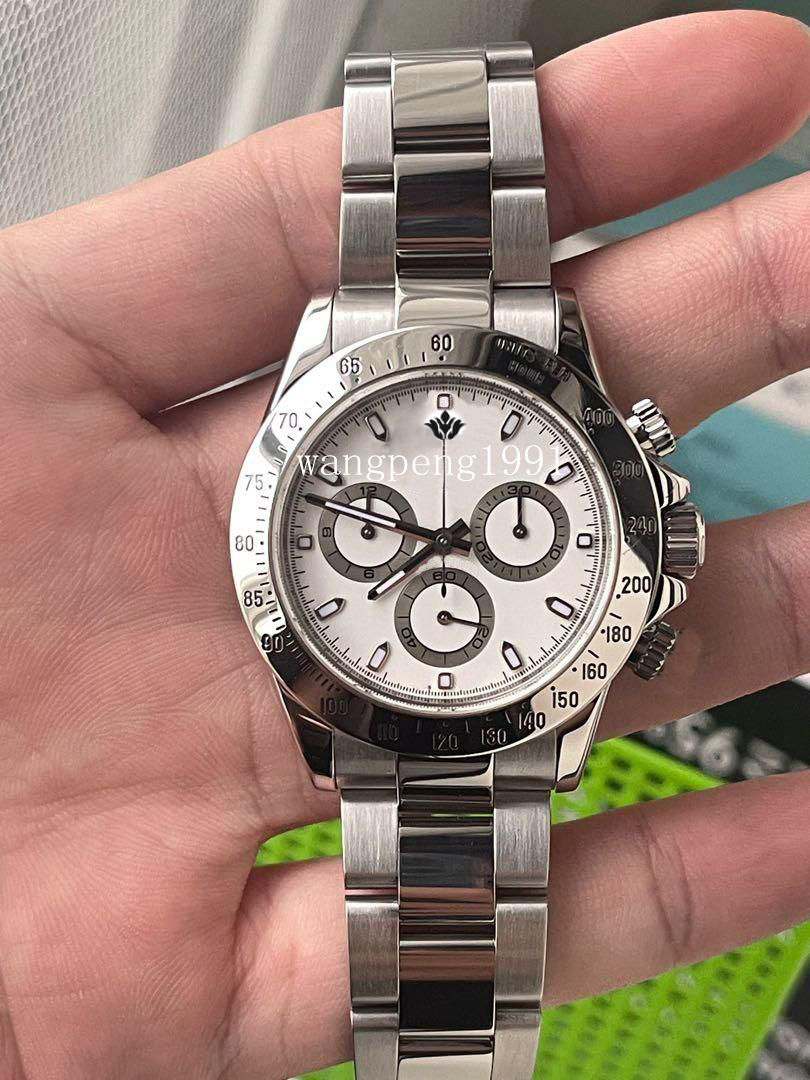 

men high quality watches 40mm 116520 116500 116506 116509 116519 116508 stainless steel no chronograph mechanical automatic Wristwatches