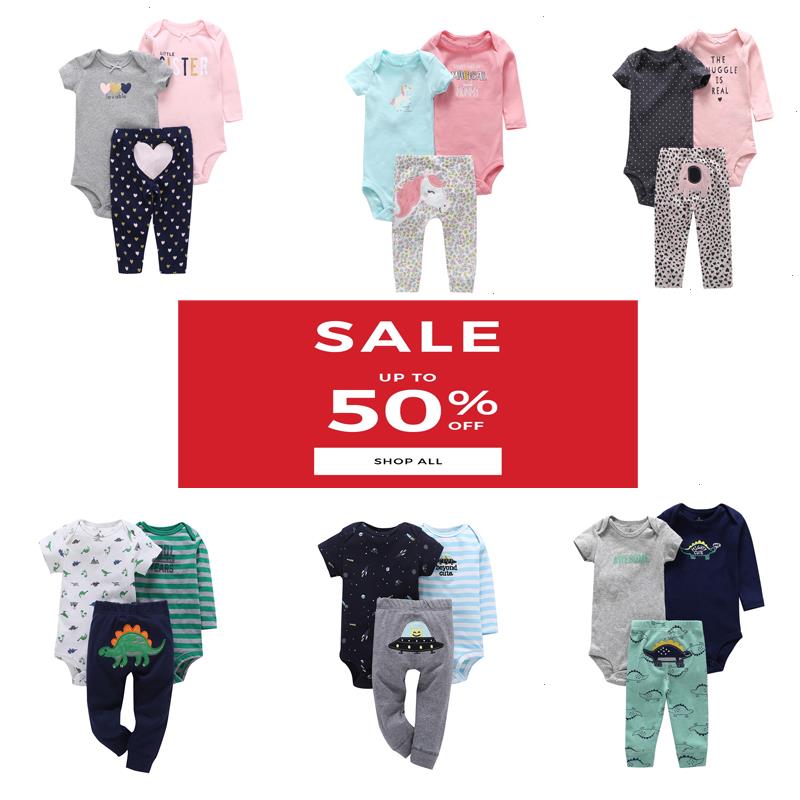 

Baby Boy Girl Clothes Cartoon Set Long Sleeve O-neck Bodysuit Pants Newborn Clothing Unisex Born Costume Cotton, 15