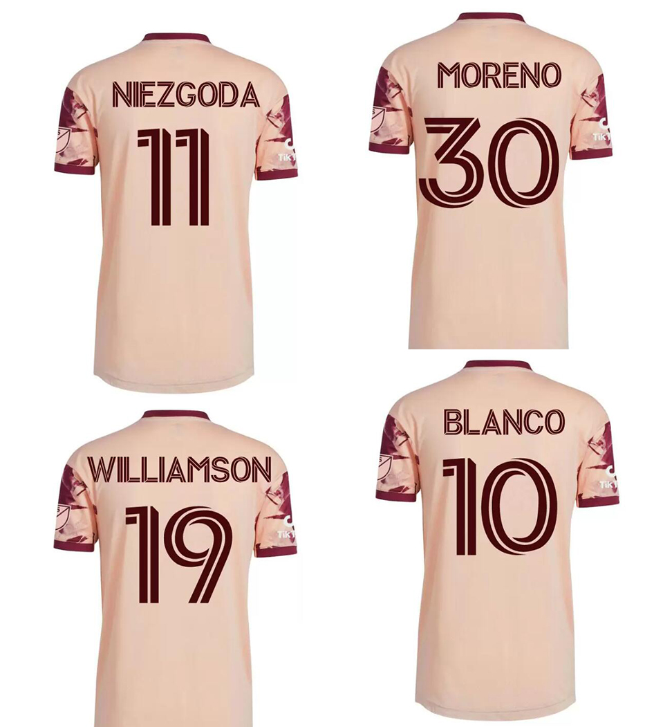 

22 23 Portland Timbers Customized Thai Quality sports jerseys online shopping stores kingcaps 8 Valeri 9 MORA 10 Blanco 11 Niezgoda 19 WILLIAMSON 21 CHARA 23 Y.CHARA, 22 23 away