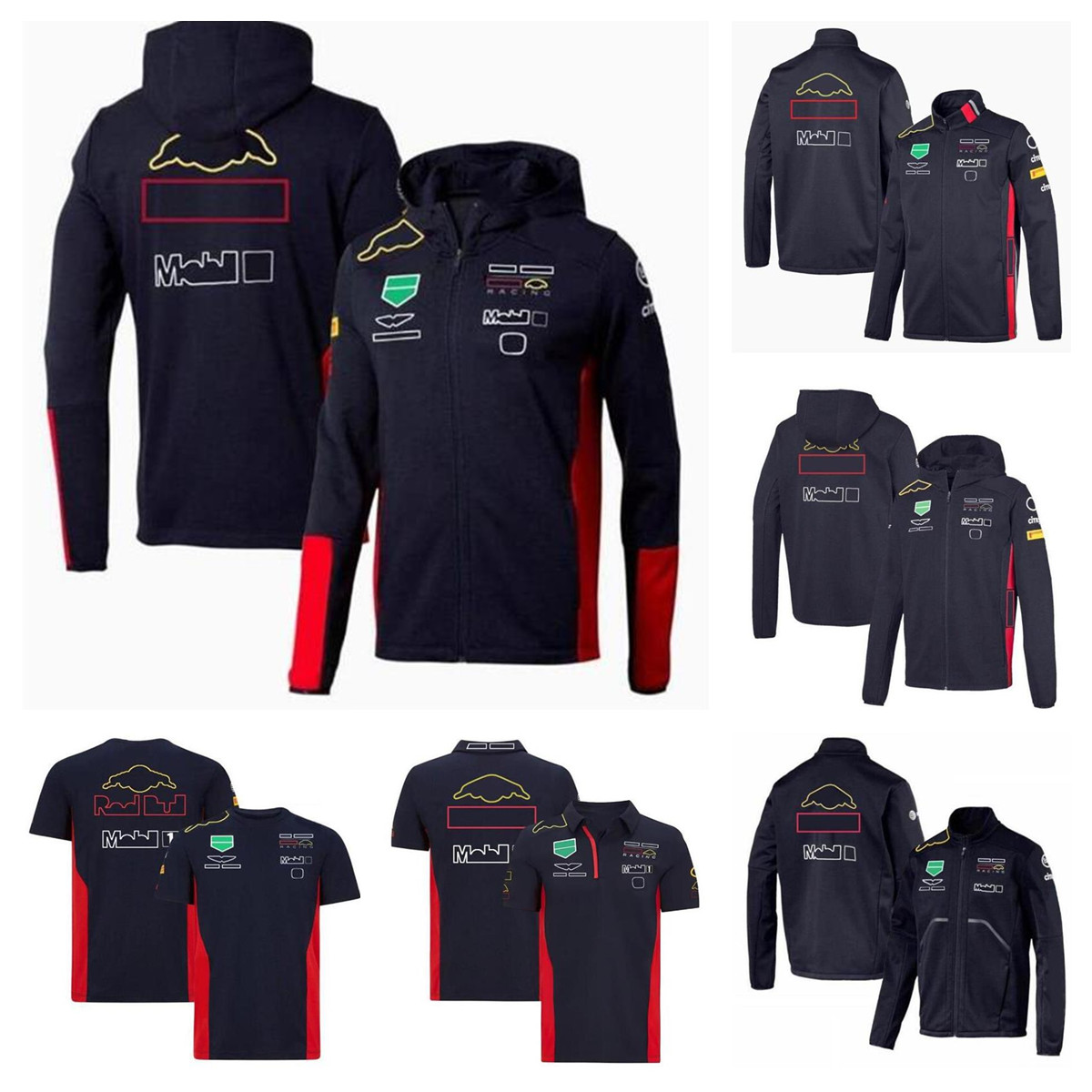 

f1 formula racing sweatshirt wellknown team 2021 full zipper hooded sweatshirt motorcycle riding suit windproof jacket with the same style