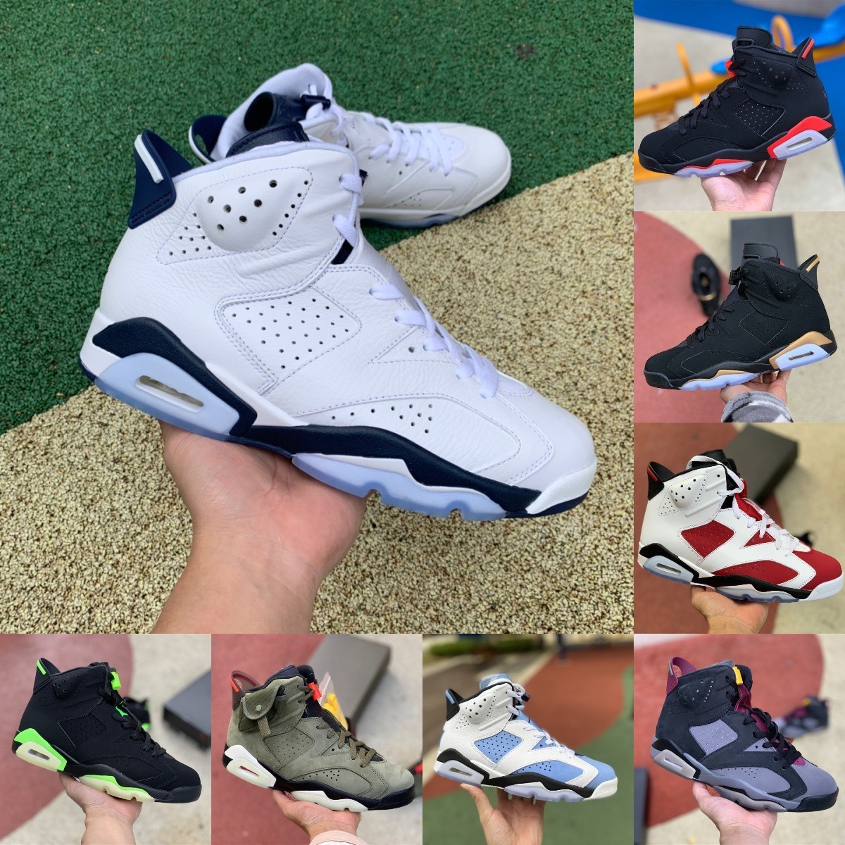 

Jumpman Electric Green 6 6s Mens High Basketball Shoes Midnight Navy Hare Unc UNIVERSITY BLUE Bordeaux Carmine Dmp Oreo Black Infrared Designer Trainer Sneakers, Please contact us