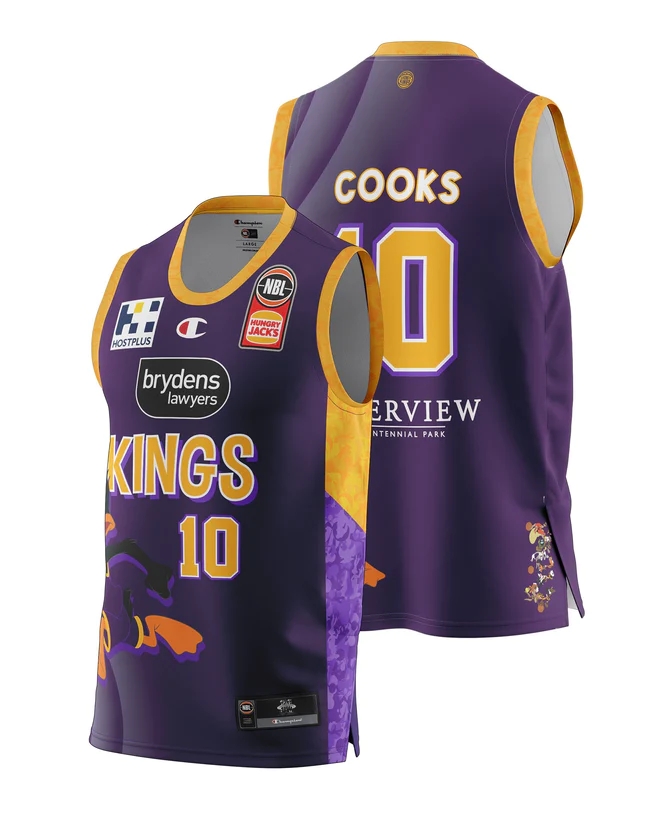 

Sydney Kings 21/22 Space Jam Jersey - Xavier Cooks, Nbl jersey