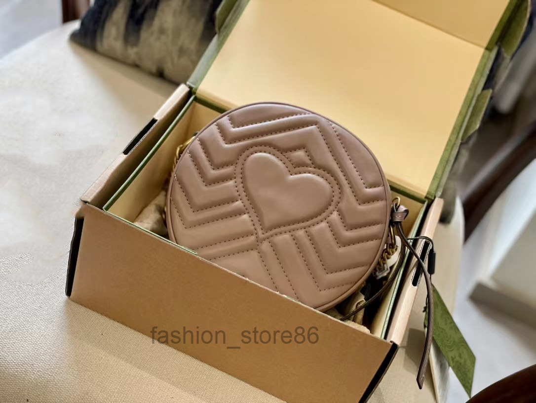 

Women Bags Designer bag Marmont Mini CrossBody Point Details Fashion bag chain, Red