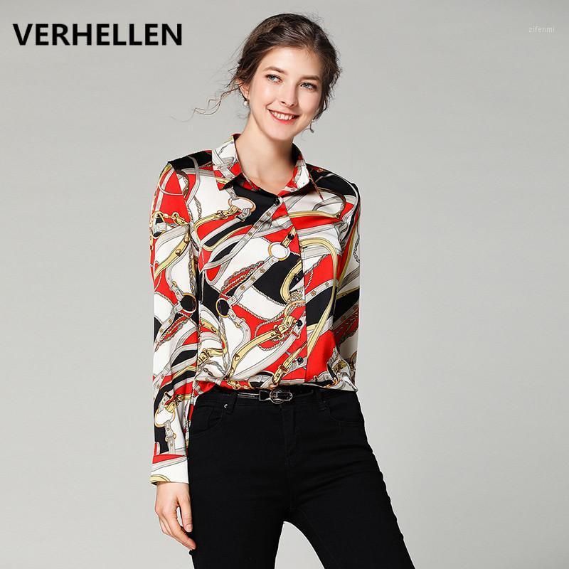

High Quality 2022 Autumn Long Sleeve Shirt Womens Tops And Blouses Ladies Office Shirts Designer Runway Vintage Blouse Women's &, Photo color