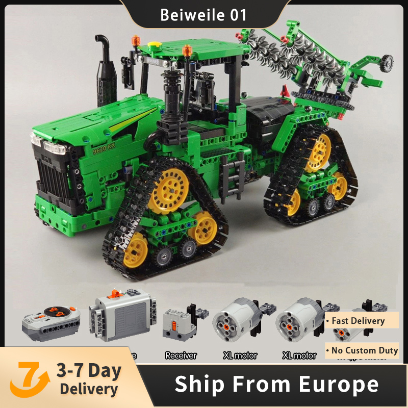 

Winner 7119 Technic Block Series Track Tractors Remote Control Building Blocks 1706pcs Bricks Education Toys Compatible Model Kit