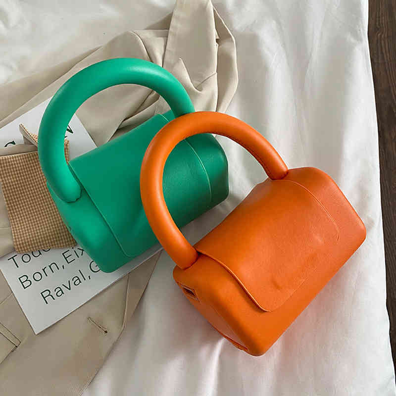 

Candy Colors Handbag Pu Leather Crossbody Bags for Women 2022 Simple Totes Shoulder Bag Lady Luxury Brand Handbags and Purses, Black