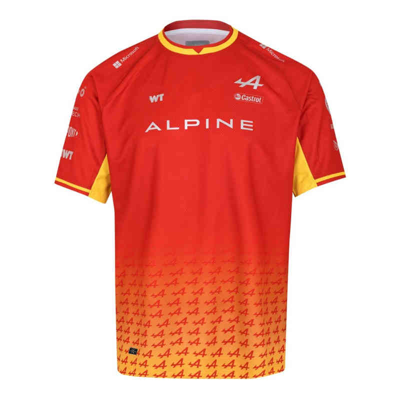 

Summer Formula 1 T-shirt Maillot Alonso Alpine F1 Team Gp Spain 2022 Pour Homme New Hot Short Sleeve Fans Oversized Top Fashion Trend Designer Tees, Etrge2215112