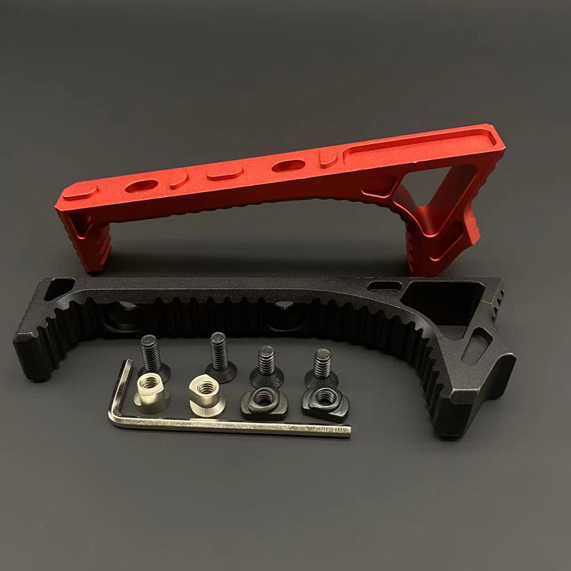 

Tactical Accessories Hunting CNC Aluminum AEG Airsoft M4 BD556 TTM HK416 Gel Blaster M-Lok & KeyMod Handstop Handguard Rail Paintball