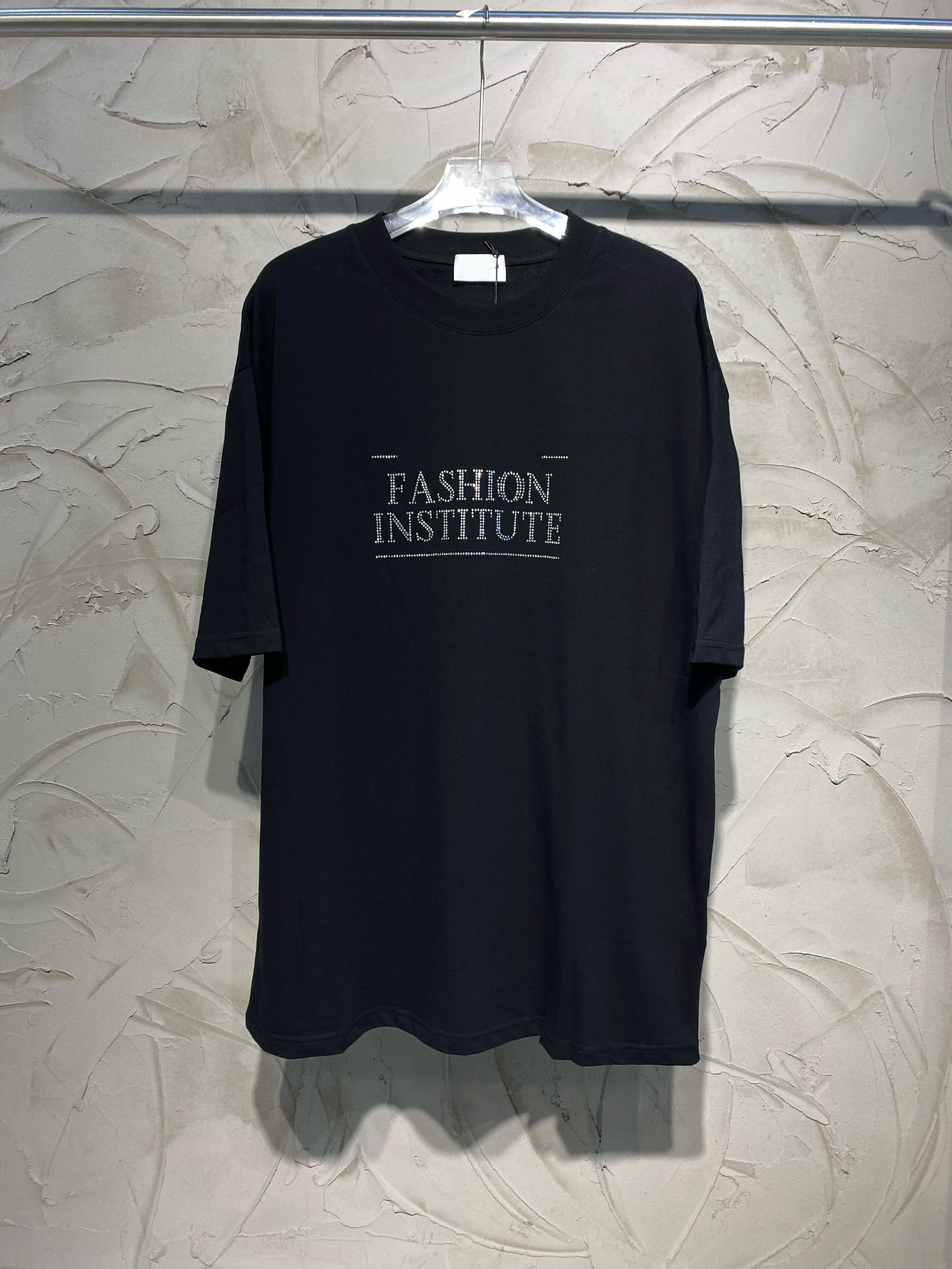 

Men's Plus Tees & Polos Round neck embroidered and printed polar style summer wear with street pure cotton 12q