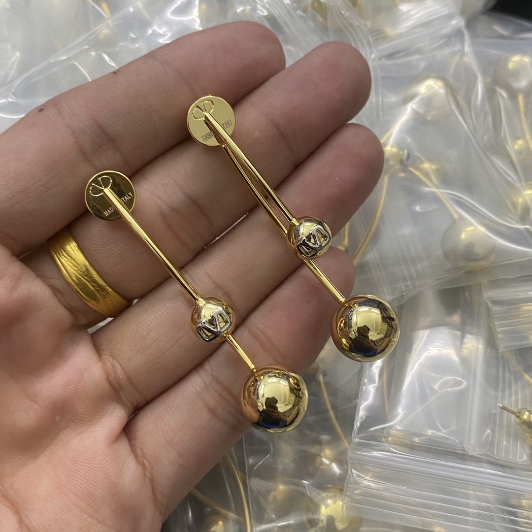 

Mixed Simple 18K Gold Plated Earrings Dangle V Letters stud hole Ear Studs Geometric Famous Women Crystal Rhinestone Pearl Diamonds Party Designer Jewelry VAL 038