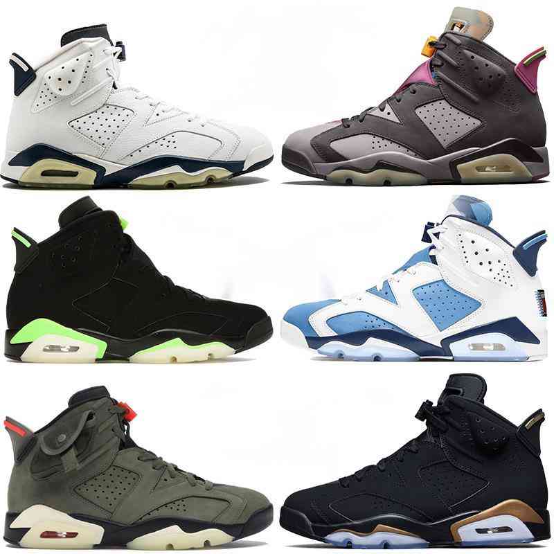 

Jordns Discount New Bordeaux Jumpman6 Basketball shoes 6s Midnight Navy University Blue Electric Green Mens Running Sneakers black infrared, No.13- unc