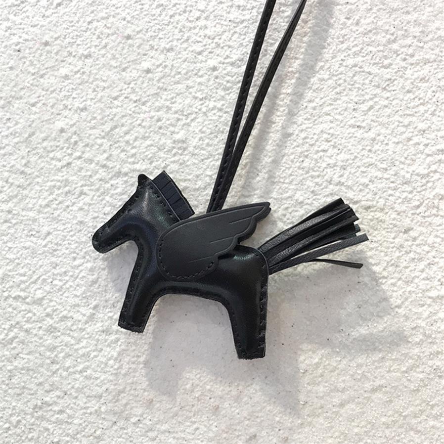 

New Arrival Fashion Leather Horse Shape Keychain Holder without Kelly logo With Lanyard198e