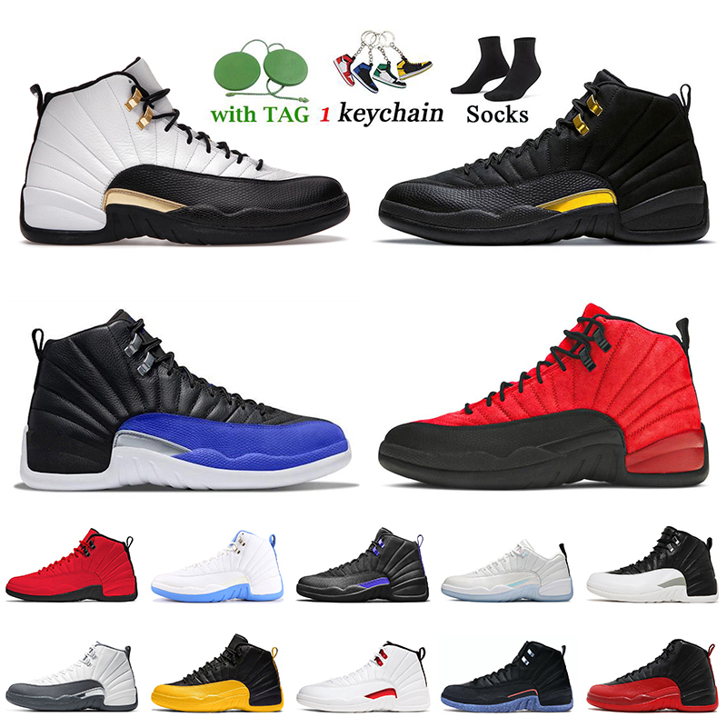2022 Jumpman 12 Basketball Shoes Women Mens Trainers 12s Hyper Royal Playoffs Royalty Taxi Black OG Low Easter Utility Twist Retro Reverse Flu Ga