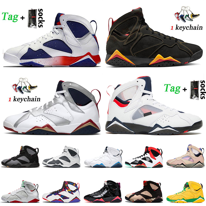 

Top Fashion Jumpman 7 Mens Basketball Shoes 2022 Citrus 7s Women Men PSGs Tinker Alternate French Blue Oregon Ducks Sapphire Raptor Topaz Mist Trainers Sneakers, B38 topaz mist 36-47