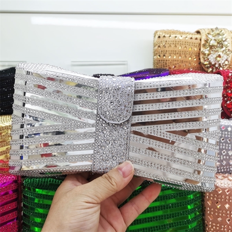 

Rose Red er Crystal Clutch Bag Green Purple Gold Silver Wedding Evening Bags Handbags Day Clutches 220616, Pls no pay