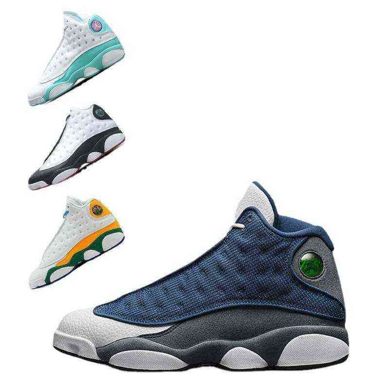 

High Quality Basketball Shoes Reverse Panda Navy Men's Women's Joe 13 Orange Mandarin Duck White Green Wave
