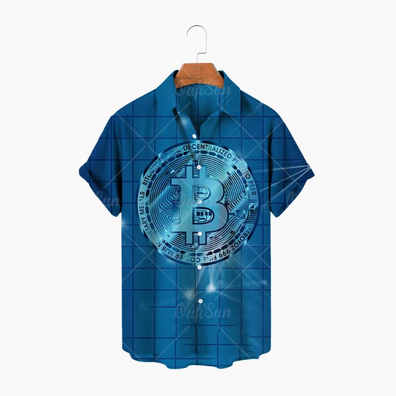 

Men' Casual Shirts Hawaiian Shirt Pattern Summer Beach Loose Fashion Short-sleeved Oversized Trend All-match Men ShirtMen' Men'sMen, Zm-776