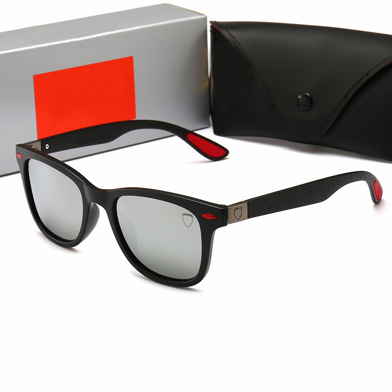 

New fashion mens and womens brand sunglasses Ray Ferra joint full-frame UV400 eye protection outdoor designer sun glasses with case