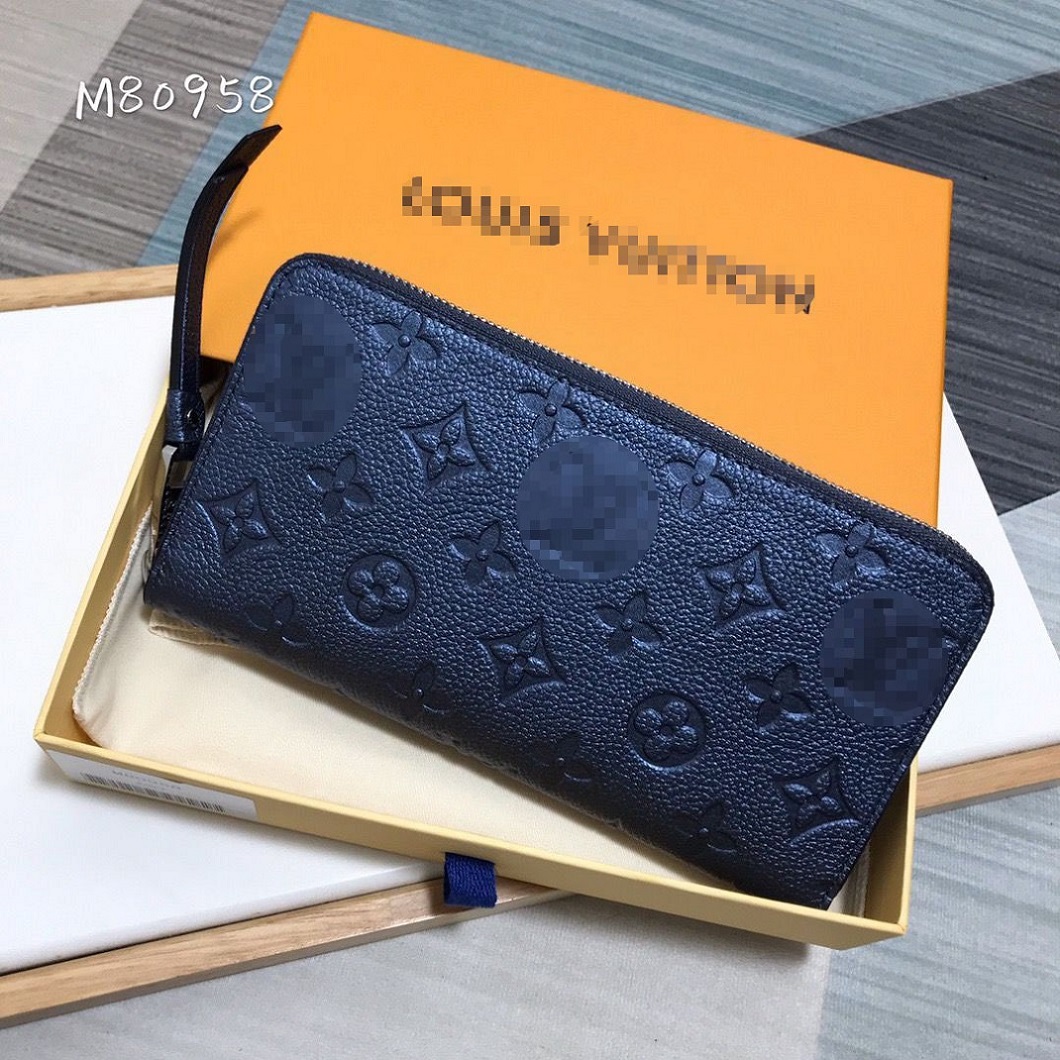 

Wholesale And Retail Embossing Long single Zip Wallet Fashion Brand Bags Luxury Crossbody Designer Bags Coin Purse Clutch Handbag M81864 M41894