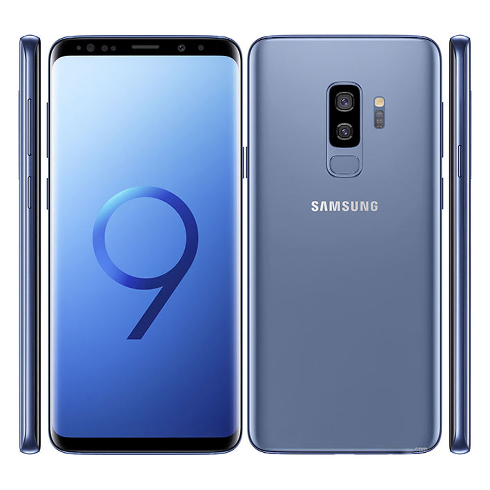

Unlocked Original Samsung Galaxy S9 G960U G960F phones 4GB RAM 64GB ROM12MP Camera Smartphone 4G LTE5.8" display Octa-core S9PLUS 6pcs, Blue