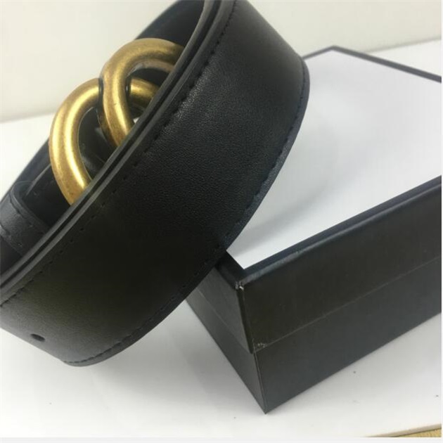 

2022High quality belt women genuine leather golden silver bronze g buckle designer cowhide belts men luxury 6 colors 38 mm Carry with box
