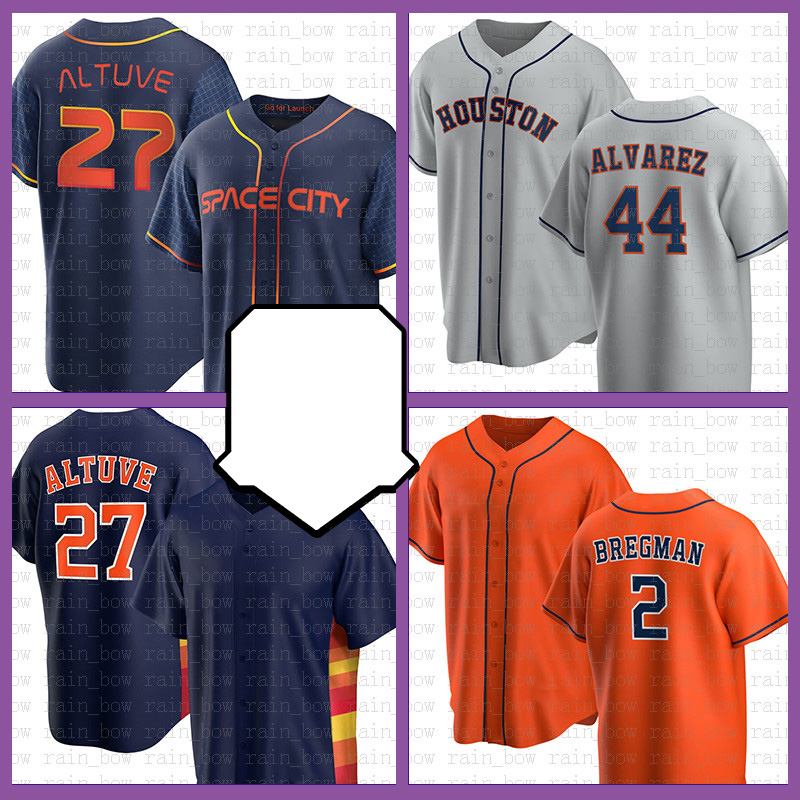 

Jose Altuve Baseball Jersey Yordan Alvarez Craig Biggio Alex Bregman Nolan Ryan Jeff Bagwell Justin Verlander Carlos Correa Yuli Gurriel Jason Castro Abreu, Patch+jersey(taikongren)