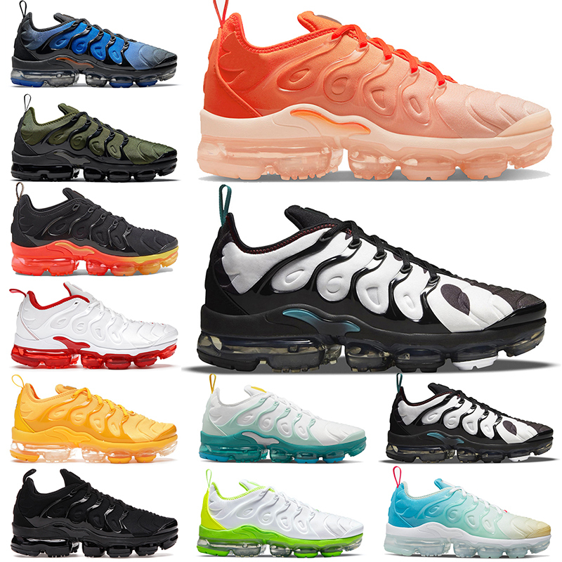 

Plus TN Running Shoes TNs Men Women Triple Black Orange Gradients Volt Yolk Olive Obsidian Do You Mens Trainers Outdoor Sports Sneakers 36-45, Dark blue
