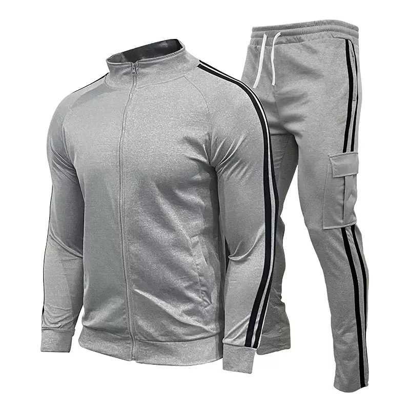 

Designers Men's 2022 Tracksuits Men's Tracksuit Men Sportswear Spring Autumn Sets Sports Suit JacketPant Sweatsuit Male Fashion AD Brand, Gray