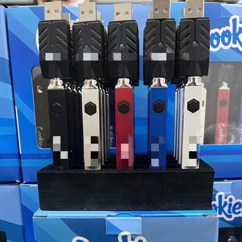 

Backwoods Square Preheating Battery Bottom Charge 500mah Preheat Button Adjustable Variable Voltage BUD Vape pen 510 for Wax Oil Cartridge