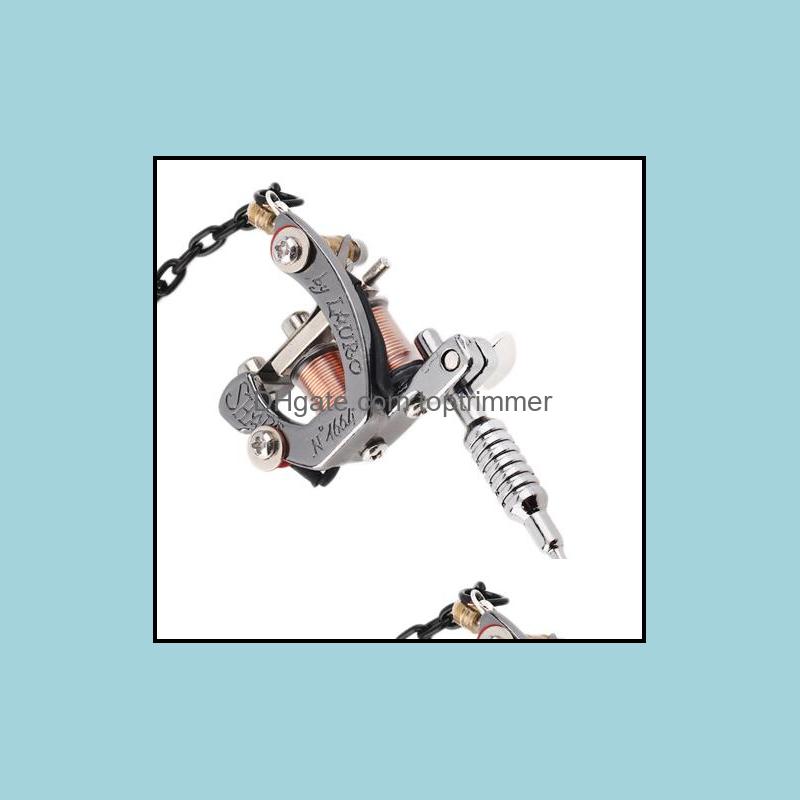 

Tattoo Hine Tattoos Body Art Health Beauty Mini Portable Tools Bottle Opener/Key Chain Handicraft Collect Dhuu3