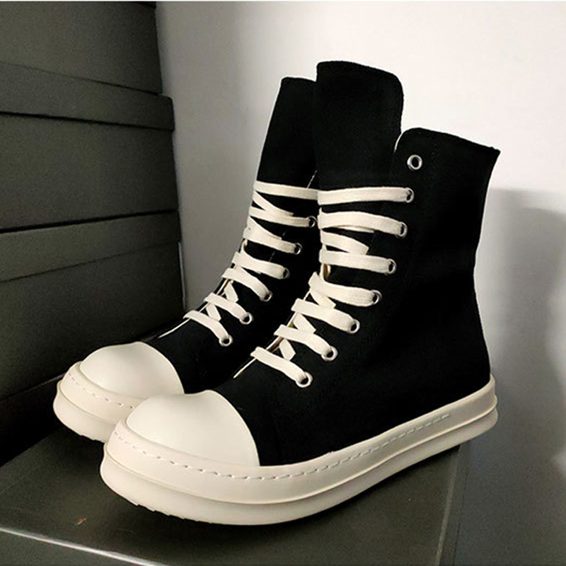 

Woman Canvas Boots Womens Designer Boot Luxurious Ankle Booties Breathable High Top Black White Pink Casual Shoes Ladies Bottes With Box, Apricot canvas