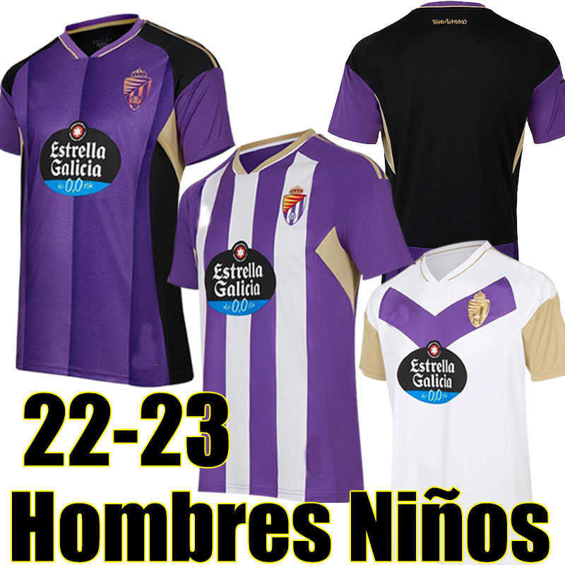 

Real Valladolid soccer jerseys 22/23 Weissman FEDE Sergi Guardiola oscar Plano Olaza R.Alcaraz Marcos Andre camisetas thitd 2022 2023 men, 22-23 home kids