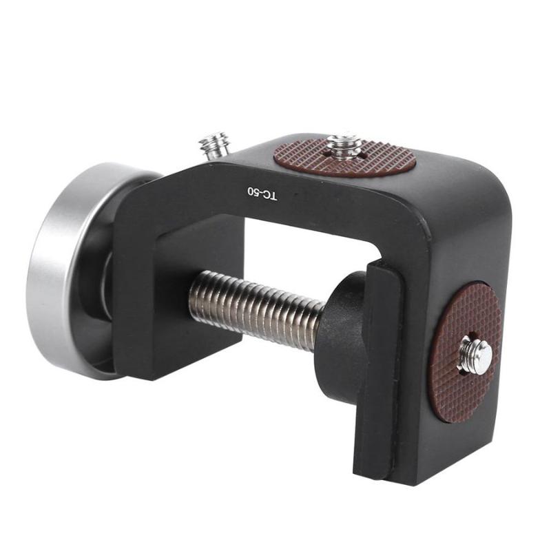

Tripods TC-50 Black Aluminium Alloy Universal 1/4Inch Screw Interface C Clamp Pography Stable Clip For Pographic EquipmentTripods TripodsTri
