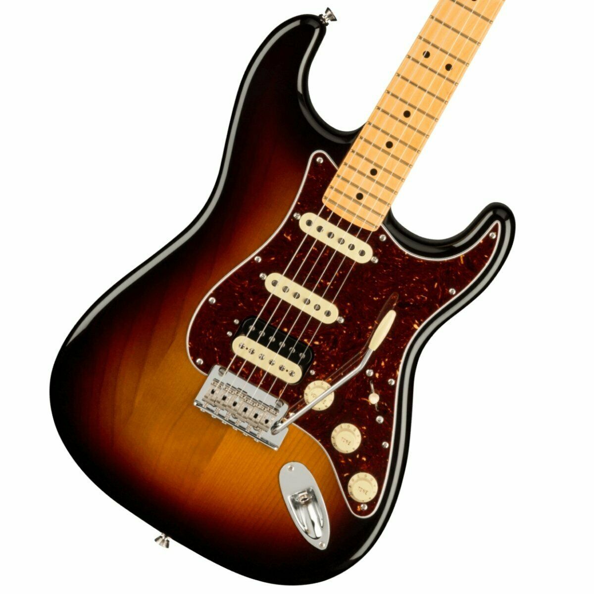 Professional II ST HSS Maple 3-Color Sunburst #GG4v9 electric guitar-image-759799281