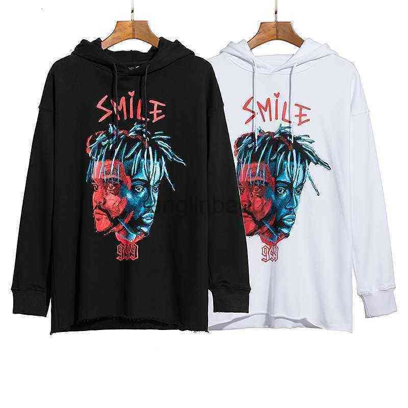 

Correct version tide brand Vlones commemorative 999 large V men' and women' hooded Terry OS version Sweater Hoodie, White