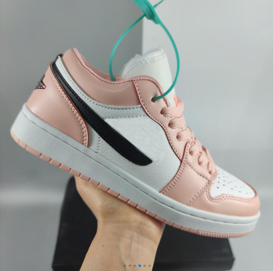 

1 Low GS Light Arctic Pink Basketball shoes Women 1s High Mid Jumpman Sneakers 553560 800 Dress Shoe, Customize