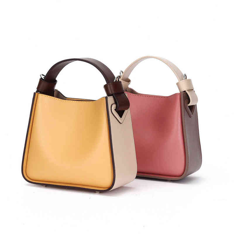 

Minority Design Bucket Female Winter One Shoulder Portable Tote Messenger Bag 220615, Rhododendron