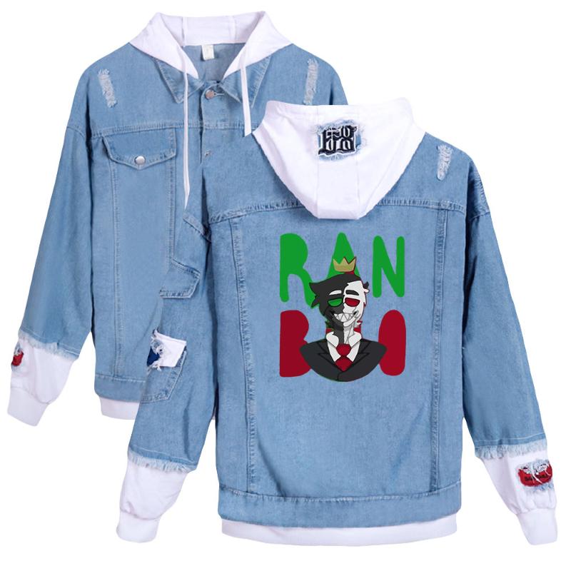 

Men's Jackets Autumn And Winter Holiday Preppy Style Men/Women Street Clothes Denim Anime Kawaii Ranboo Dreamwastaken Merc Brand DesignerMen, As shown