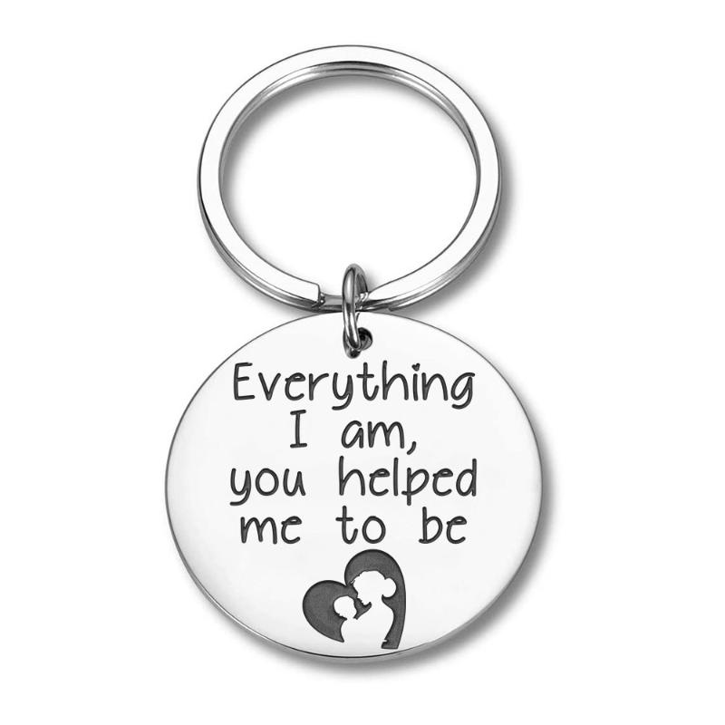 

Keychains Mother Father Day Keychain Gift For Mom Dad From Daughter Son Keyring Appreciation Gifts Her Him Women Men Key Chain