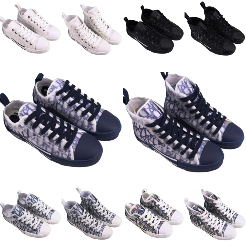 

2022 b23 b22 oblique technology low high sneaker fashion designer shoes men women boot style red black white blue colour b2 casual shoes diors dio dioe