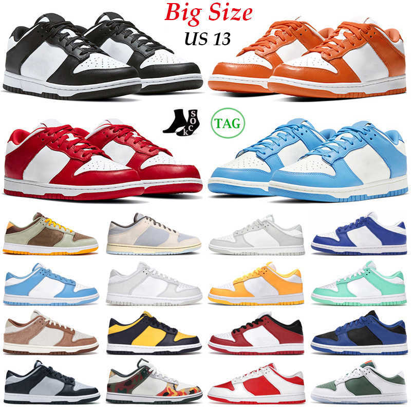 

Big Size US 13 SB dunks running shoes men women low Panda Black White Grey Fog Syracuse UNC Laser Orange Mens Trainers Outdoor Sneakers 01, #39