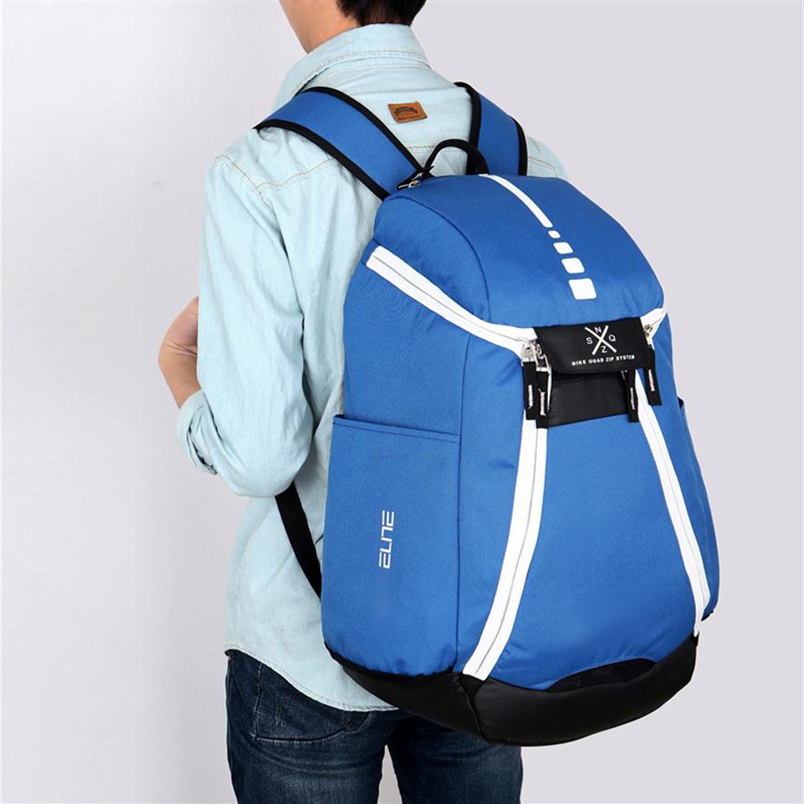 

2022 Elite Basketball Backpack NK Large Capacity Sport Backpacks Separate shoe packet Waterproof Training Travel Bags Schoolbag Ca332e, As shown