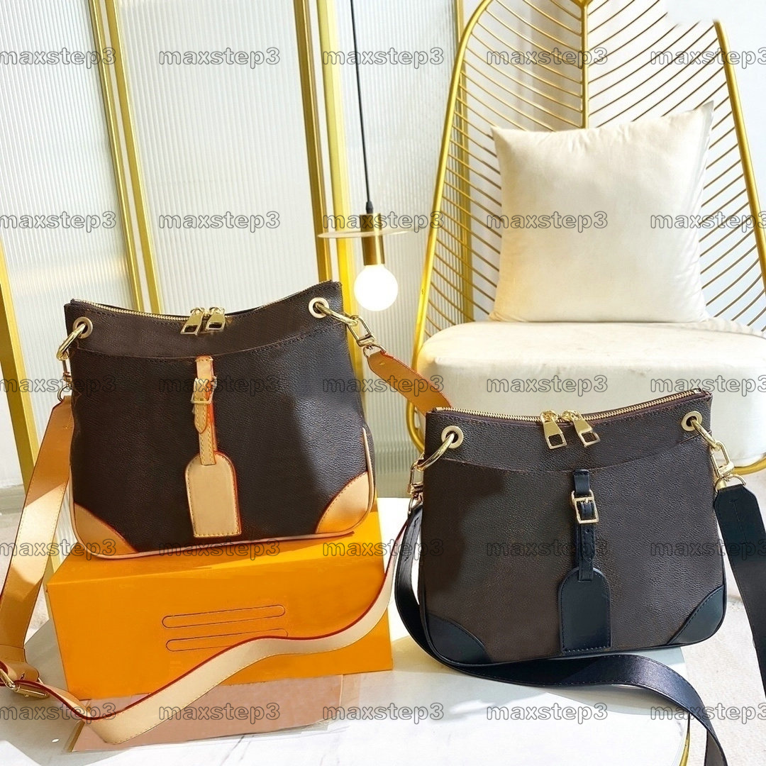 

Designer Odeon crossbody shoulder bag Handbag tote Large capacity shopping pocket Women leather vintage messenger bags Handbags wallet purse M45354